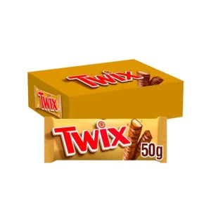 Twix Chocolate Bars - 50g (Box of 36)