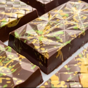 Dubai Chocolate Bar 200g - Belgian Milk Chocolate - Pistachio - Kunafa - Tahini